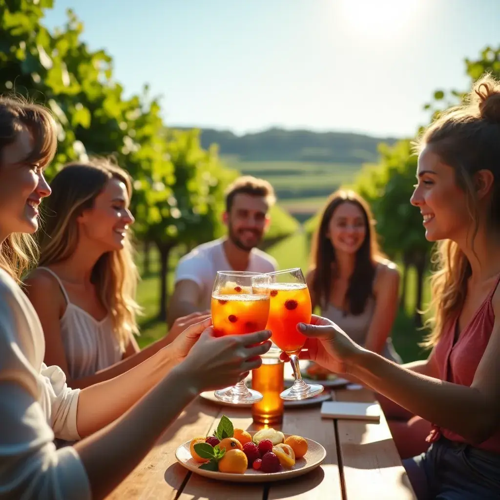Tea készítése közben használt szűrő és friss zöldségek.