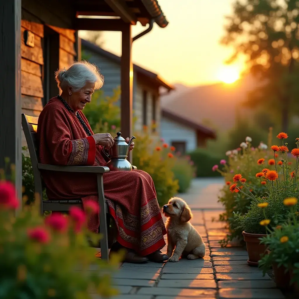 Hagyományos magyar hipertónia csökkentő tea csészében.